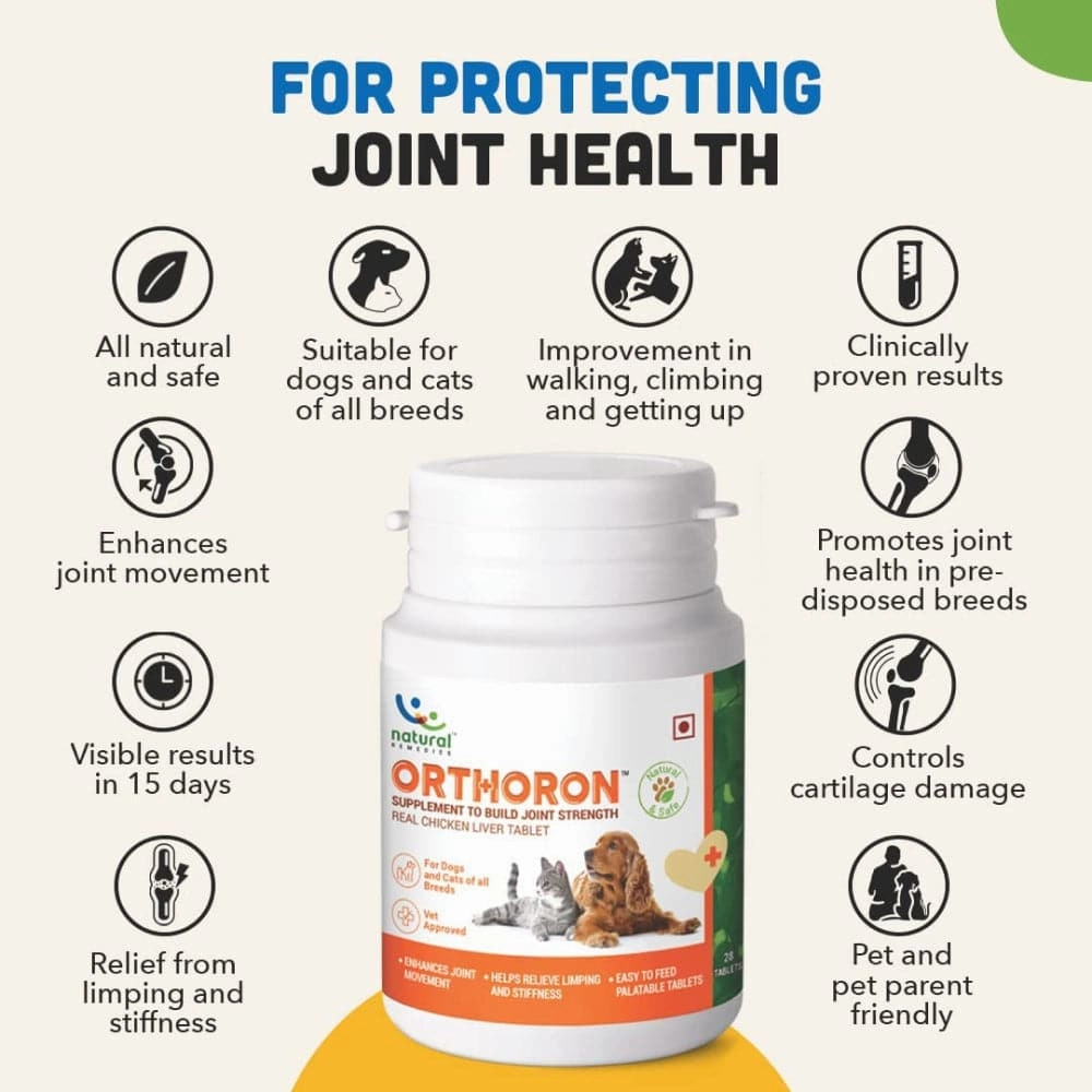 Natural Remedies Treat O'Clock Strawberry, Fresh Me Up Shampoo & Orthoron Joint Support Tablets Dog Combo