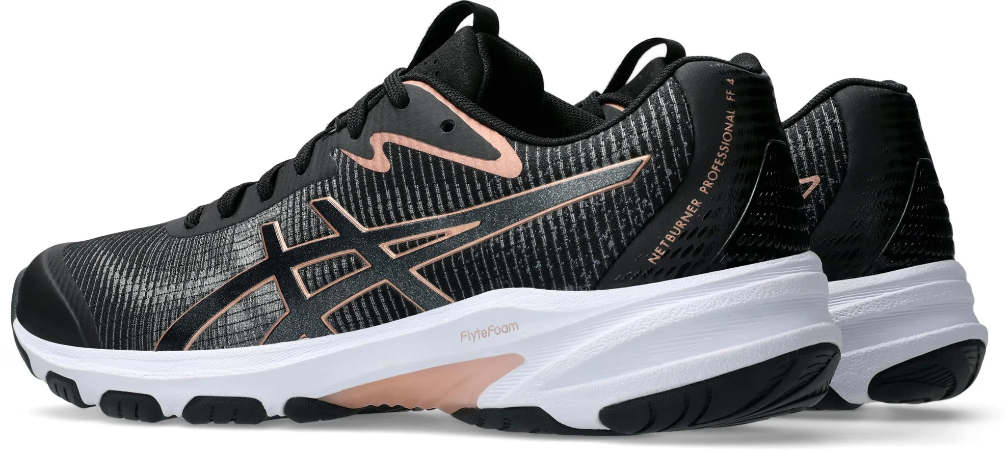 Chaussures de Netball Professionnelles Netburner FF 4 pour Femmes (Largeur B)