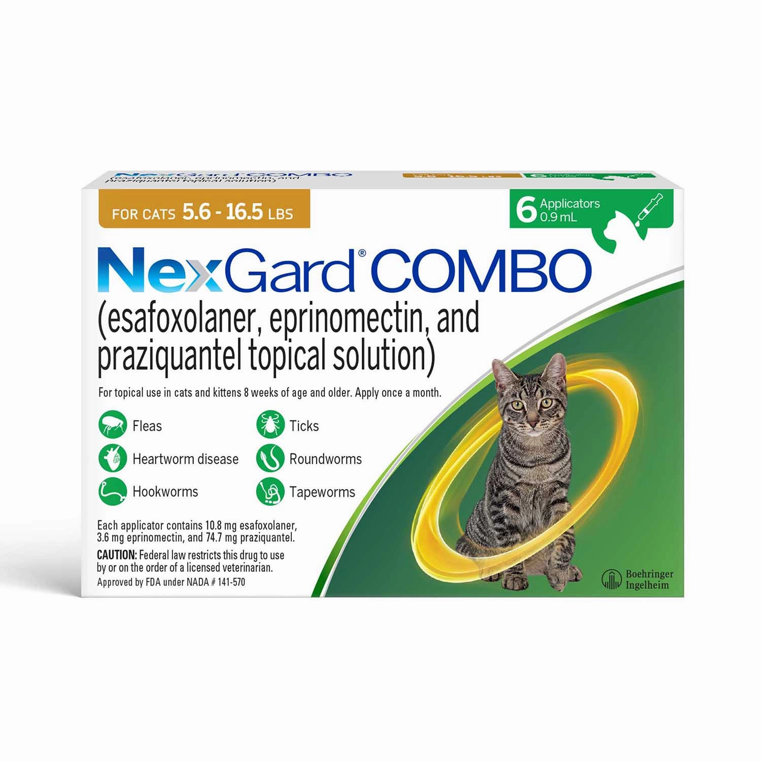 Nexgard Combo Topical for Cats