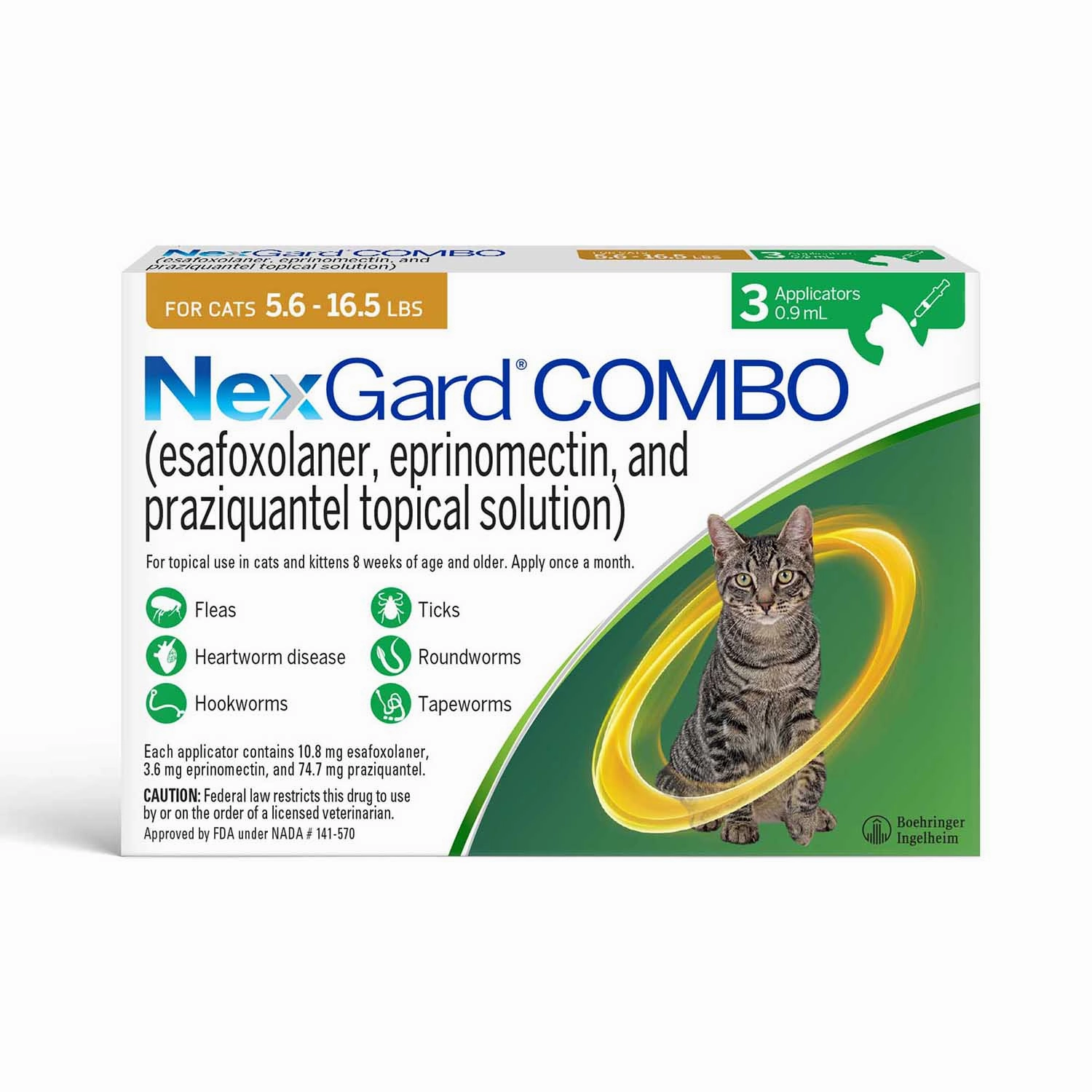 Nexgard Combo Topical for Cats