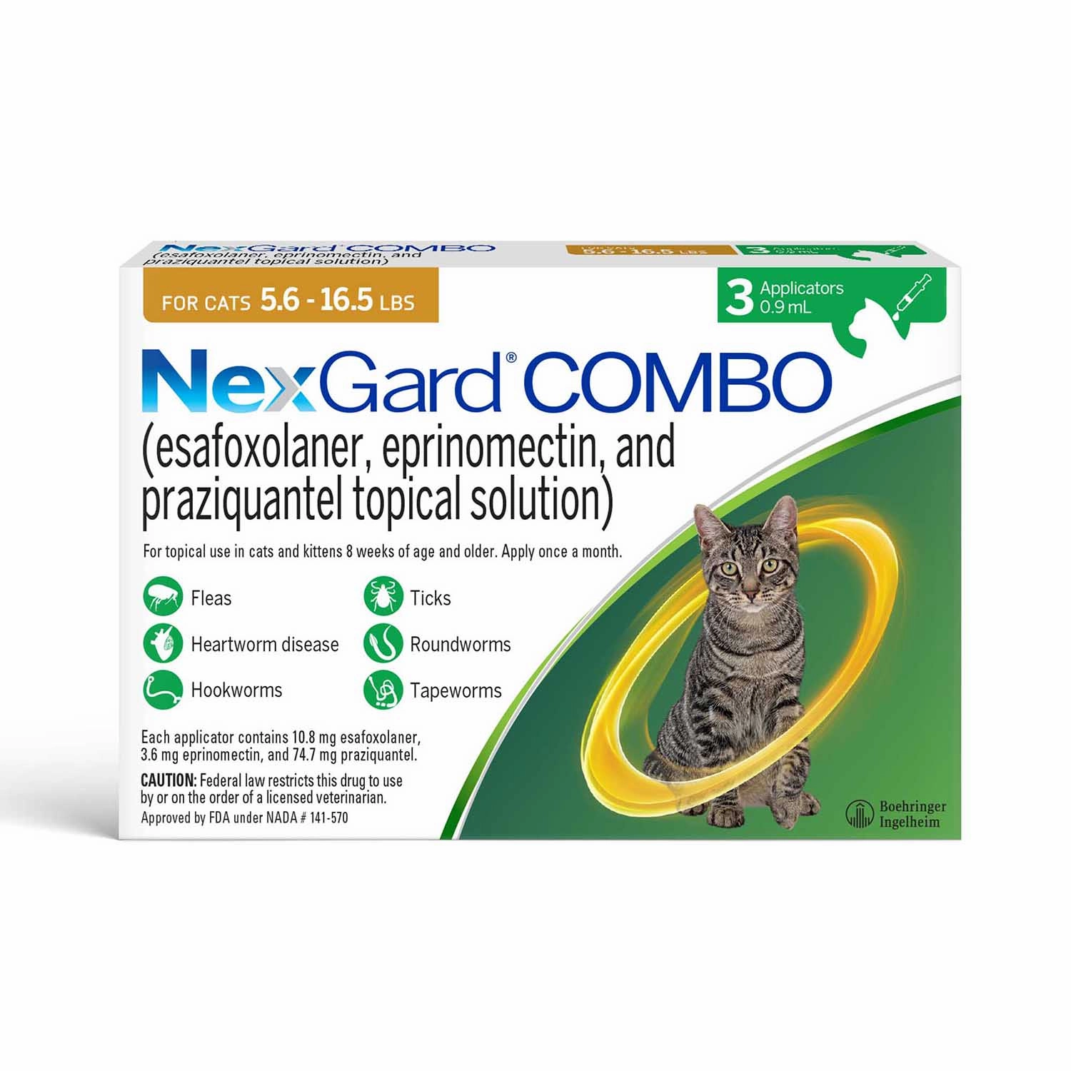 Nexgard Combo Topical for Cats