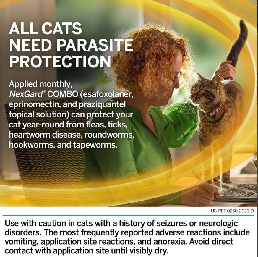 Nexgard Combo Topical for Cats