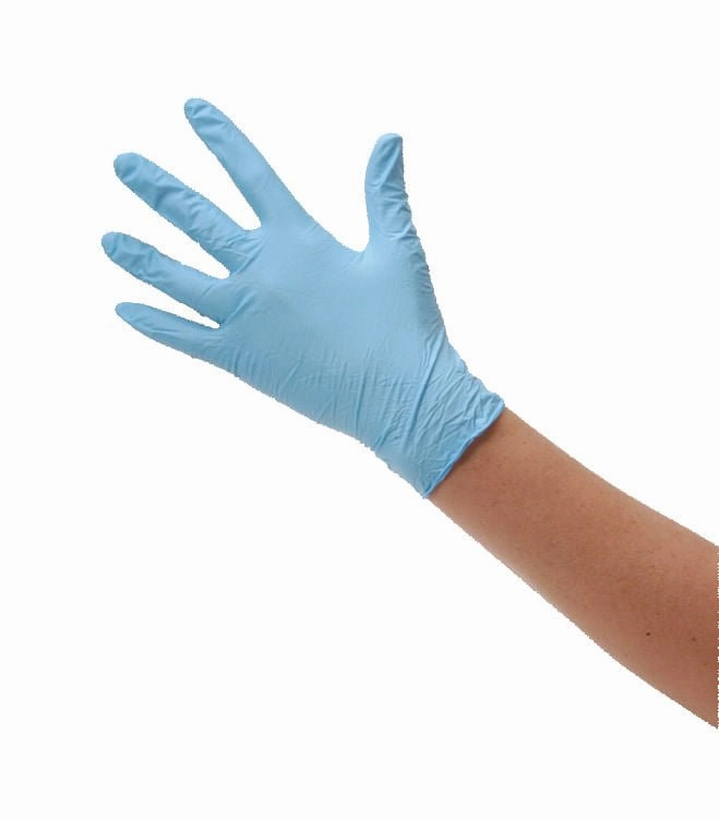 Nitrile Powder Free Gloves, Box of 100