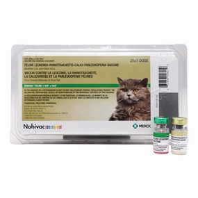 Nobivac Feline 1-HCP FeLV Cat Vaccine, 25 x 1 Dose