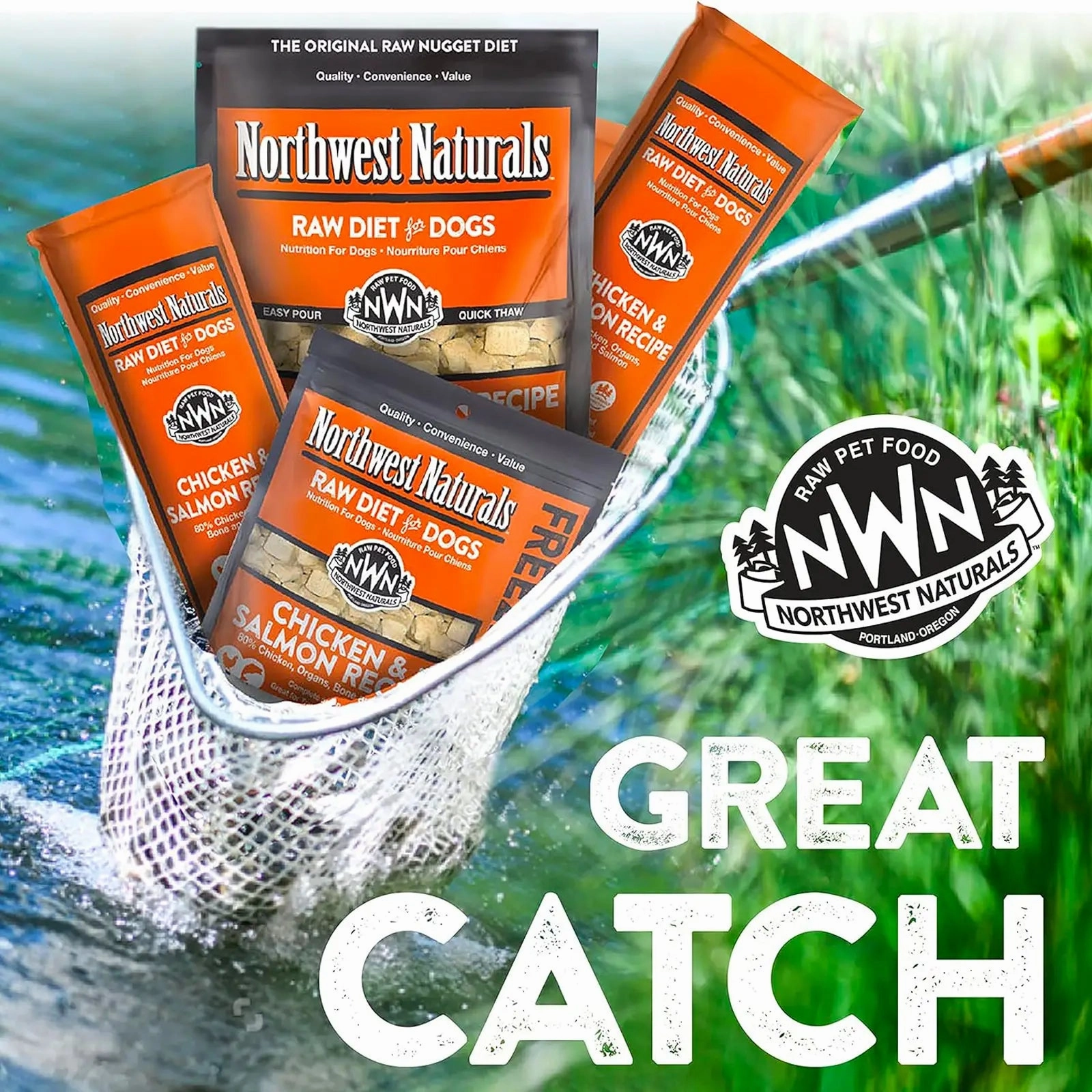 Northwest Naturals Freeze Dried Diets for Dogs - Chicken and Salmon Recipe