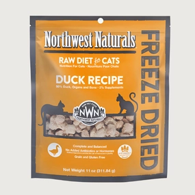 NORTHWEST NATURALS Freeze-Dried Raw Duck Recipe for Cats
