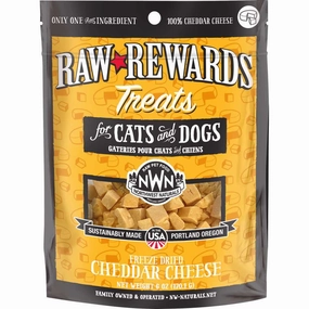Northwest Naturals Raw Rewards Cheddar Cheese Freeze-Dried Treats For Cats & Dogs 6oz