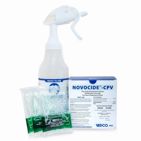 Novocide CPV, 12 Pack - One-Step Disinfectant Cleaner