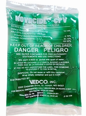 Novocide CPV, 12 Pack - One-Step Disinfectant Cleaner