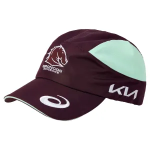 Casquette d'entraînement 2025 des Brisbane Broncos NRL