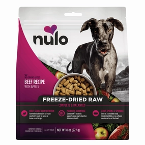 Nulo Freestyle Grain Free Beef Recipe with Apples Freeze-Dried Raw Dog Food