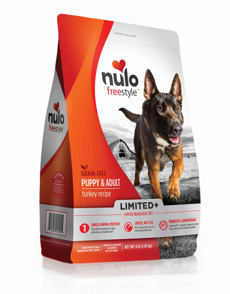 Nulo FreeStyle Limited  Grain Free Turkey Recipe Puppy & Adult Dry Dog Food