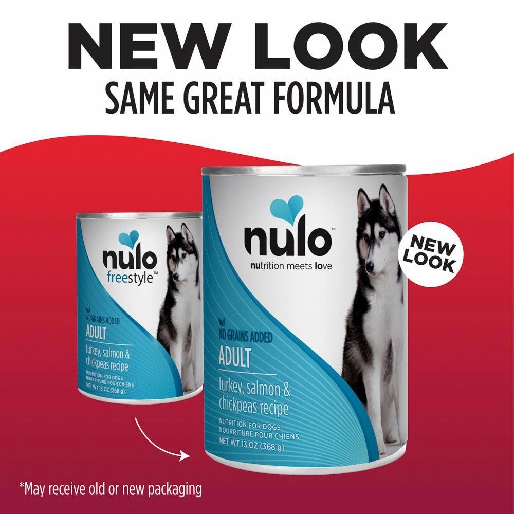 Nulo Freestyle Salmon and Chickpeas Pate Wet Dog Food