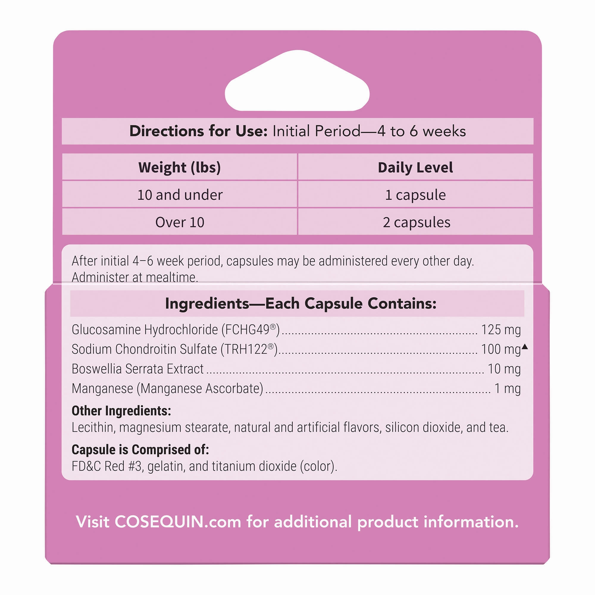 Nutramax Cosequin Professional for Cats, 60 Capsules