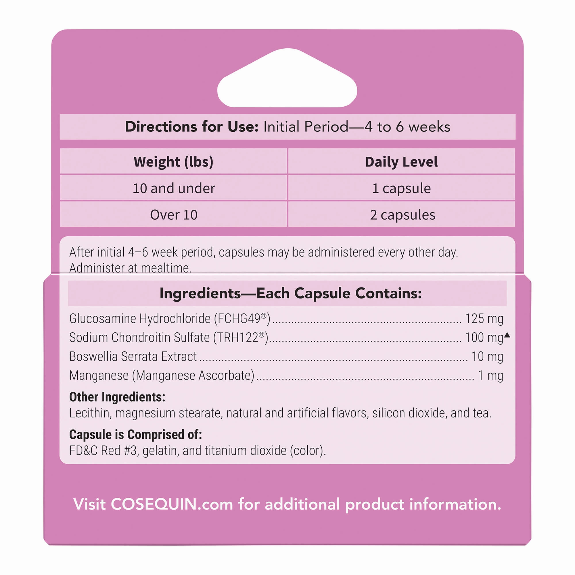 Nutramax Cosequin Professional for Cats, 60 Capsules