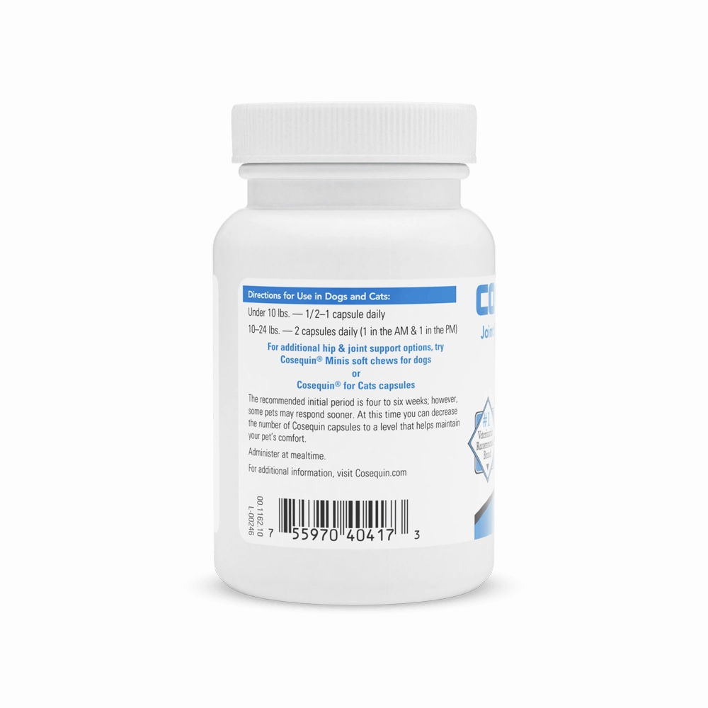 Nutramax Cosequin Regular Strength Joint Health Supplement for Cats and Small Dogs, With Glucosamine and Chondroitin