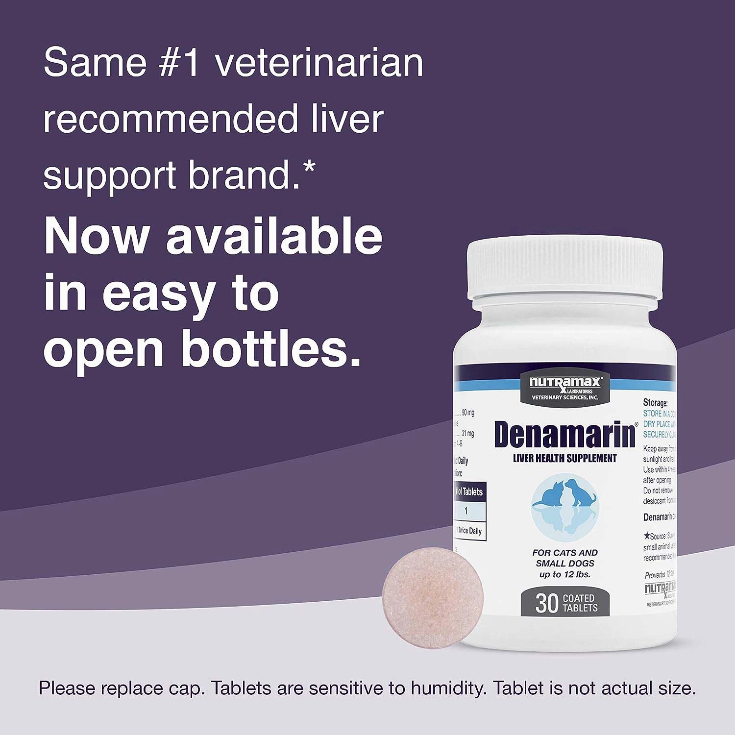 Nutramax Denamarin Liver Health Tablets for Dogs and Cats