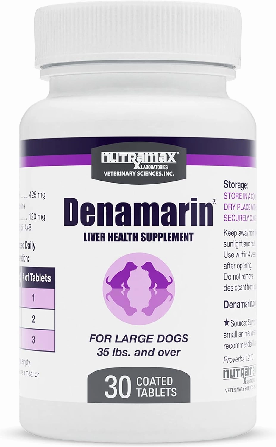 Nutramax Denamarin Liver Health Tablets for Dogs and Cats
