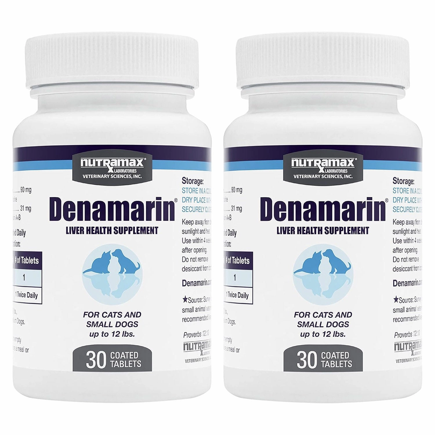 Nutramax Denamarin Liver Health Tablets for Dogs and Cats