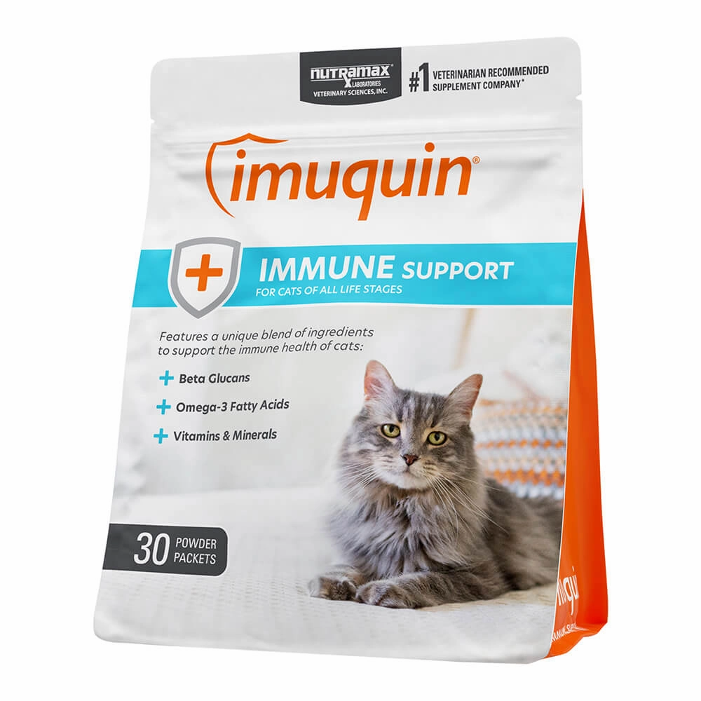 Nutramax Imuquin Immune Health for Cats, 30 Packets