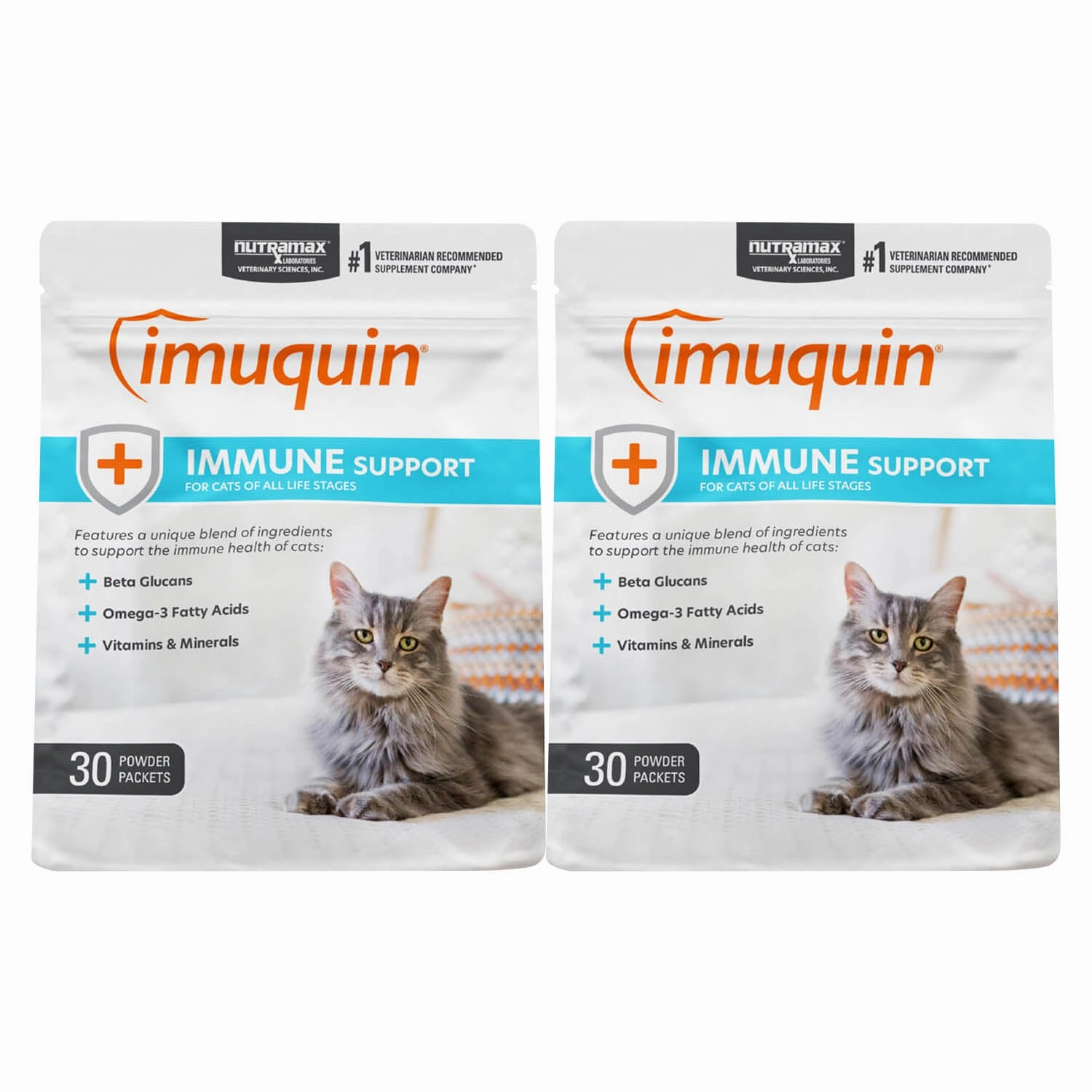Nutramax Imuquin Immune Health for Cats, 30 Packets