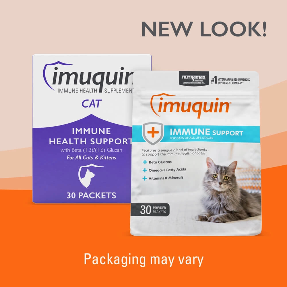 Nutramax Imuquin Immune Health for Cats, 30 Packets