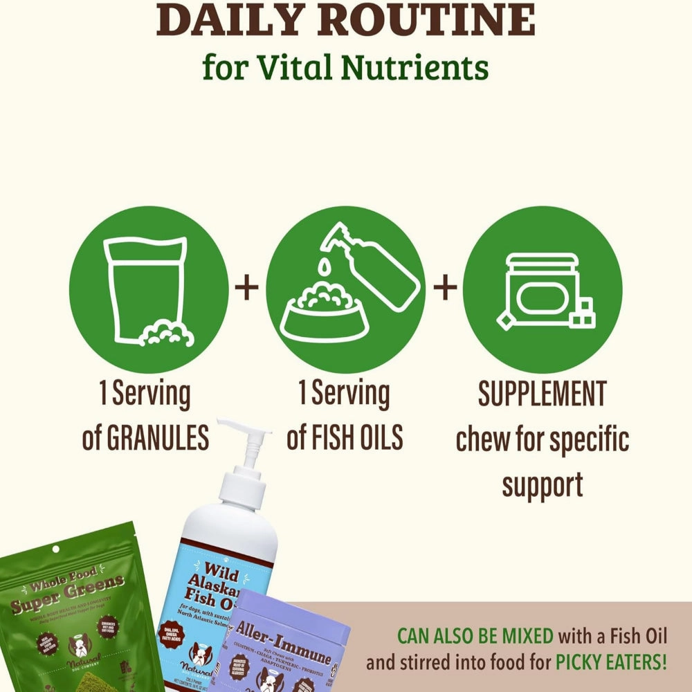 Nutrient-Dense Boost - Super Greens Dog Meal Topper