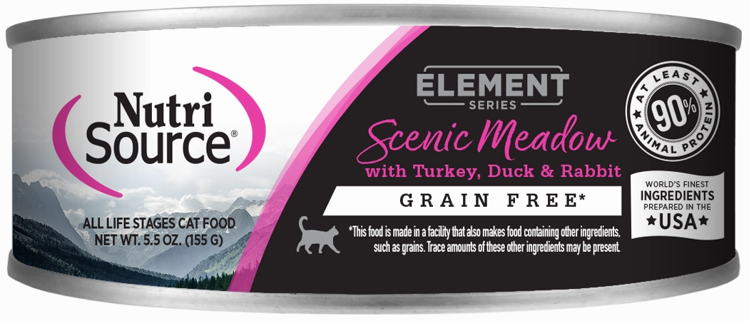 NutriSource Element Series Scenic Meadow Grain Free Canned Cat Food