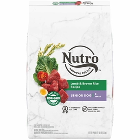Nutro Senior Pasture-Fed Lamb & Rice Recipe for Dogs