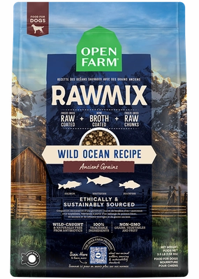 Open Farm Ancient Grains RawMix Wild Ocean Recipe Dog Food