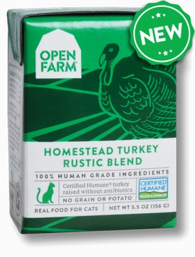 Open Farm Grain Free Homestead Turkey Recipe Rustic Blend Wet Cat Food