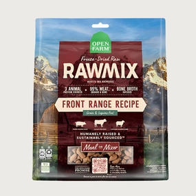 OPEN FARM RawMix Freeze-Dried Raw Front Range Recipe for Dogs