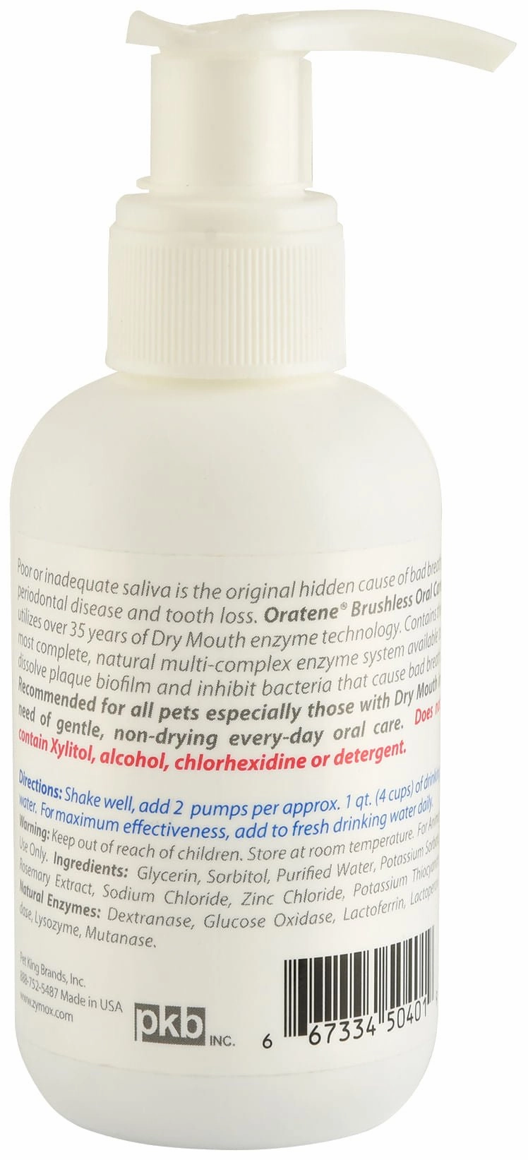Oratene Brushless Oral Care Water Additive