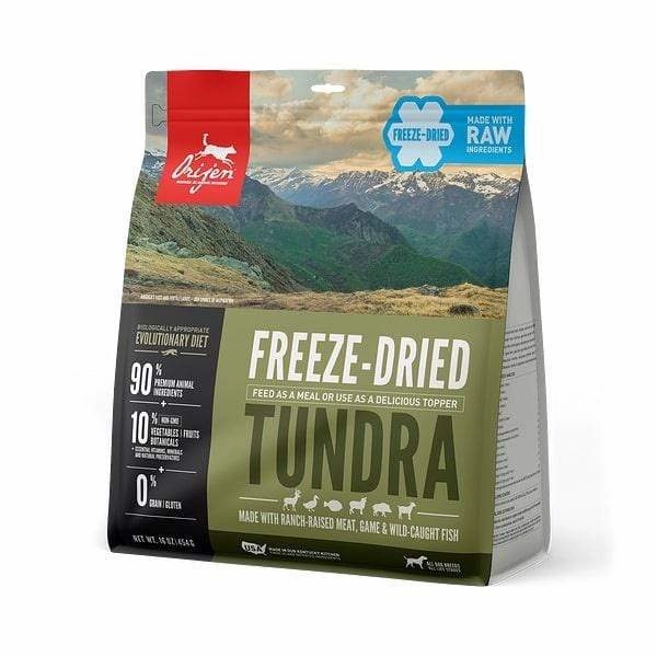 Orijen Grain Free Tundra Adult Freeze Dried Dog Food
