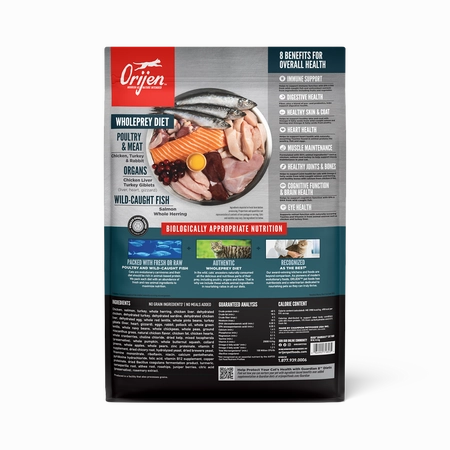 Orijen Guardian 8 Grain Free Dry Cat Food