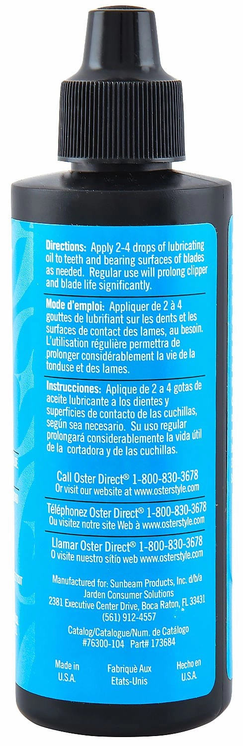 Oster Blade Lube