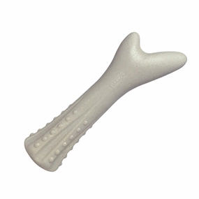 Outward Hound Petstages Deerhorn Durable Chew Toy for Dogs (White)