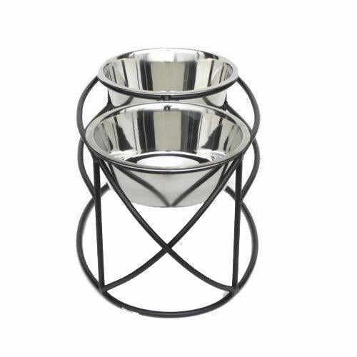 Oval Cross Double Dog Diner