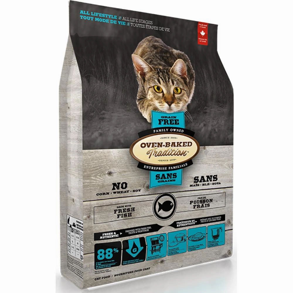 Oven-Baked Tradition Fish Grain Free Dry Cat Food