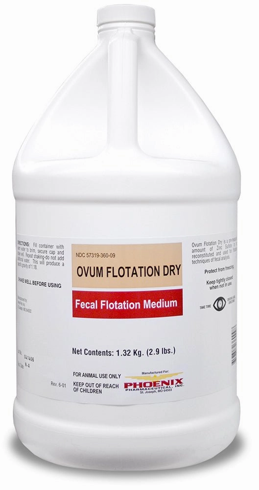 Ovum Flotation Dry Fecal Float