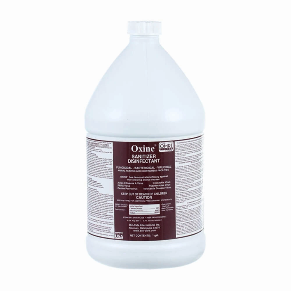 Oxine AH Sanitizer Disinfectant for Animal Facilities