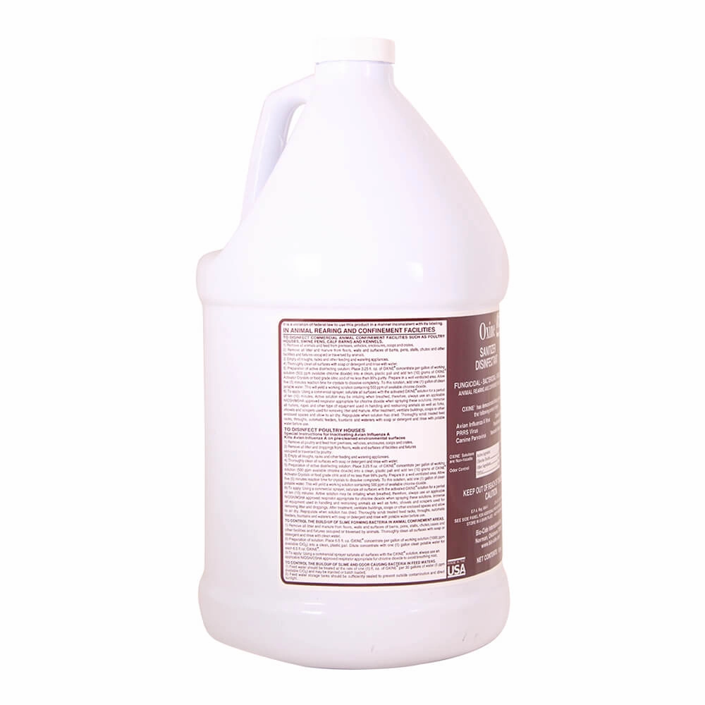 Oxine AH Sanitizer Disinfectant for Animal Facilities