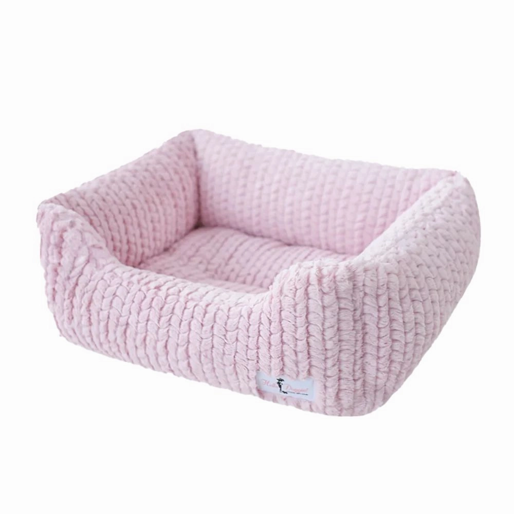 Paris Dog Bed Rosewater