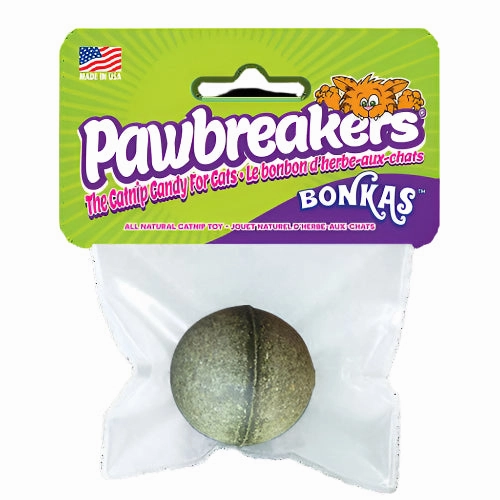Pawbreakers Bonkas Catnip Candy Ball Cat Toy