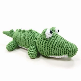 Pawer Squeaky Alligator Dog Toy