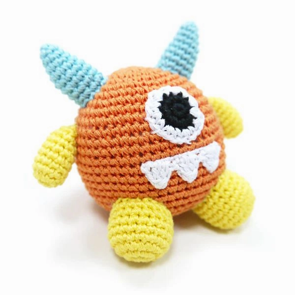 Pawer Squeaky Monster Dog Toy