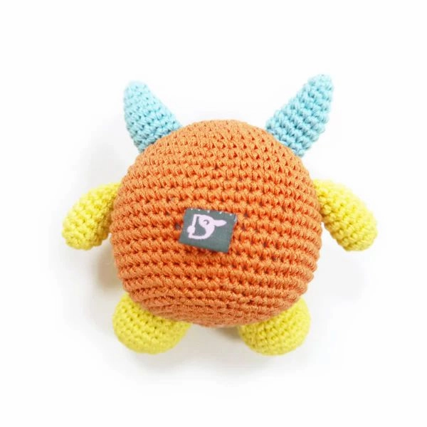 Pawer Squeaky Monster Dog Toy