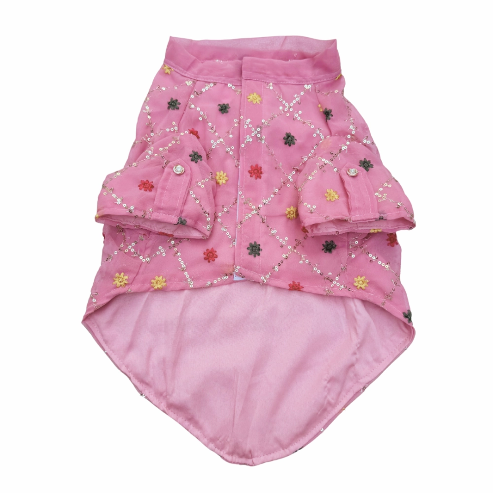 Pawgypets Festive Shirt for Dogs and Cats (Pink)