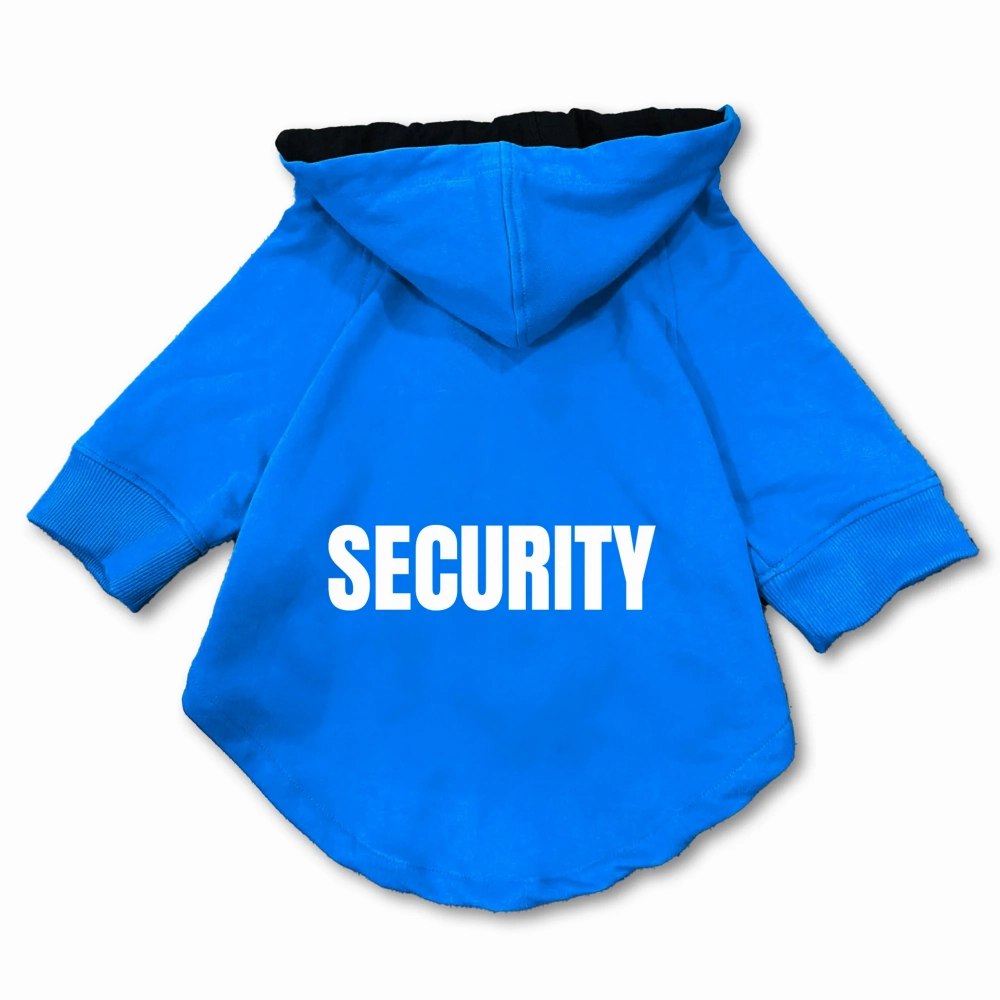 Pawsindia Security Hoodie for Dogs (Blue)