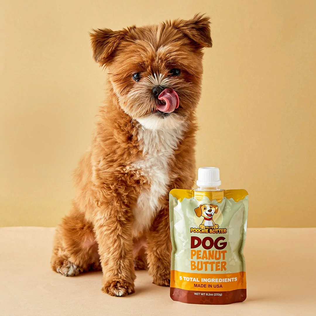 Peanut Butter Dog Topper